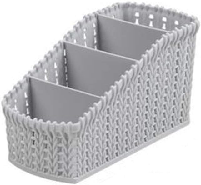 Herewegoo Storage Basket Large Capacity Makeup Organizer Desktop Cosmetic Storage Box Table Makeup Display Case Brush Lipstick Holder