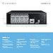 Amcrest Gigabit Uplink 9-Port Poe+ Ethernet Switch with Metal Housing