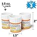 BigMouth Inc Prescription Pill Bottle Shaped Shot Glass Set, Funny Novelty Shot Glasses, 3-Pack, 2 fluid ounces