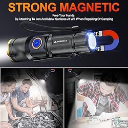 Sogdeco Rechargeable Flashlights High Lumens, Super