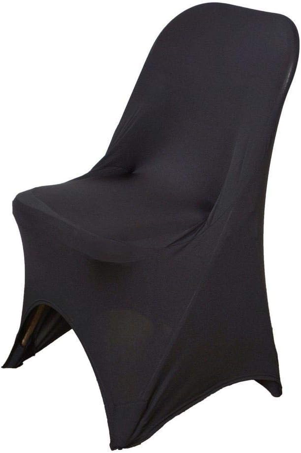Best black folding polyester chair covers slipcovers