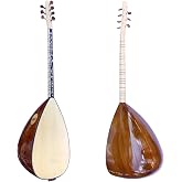 Turkish Quality Short Neck Mulberry Baglama Saz For Sale ASK-306