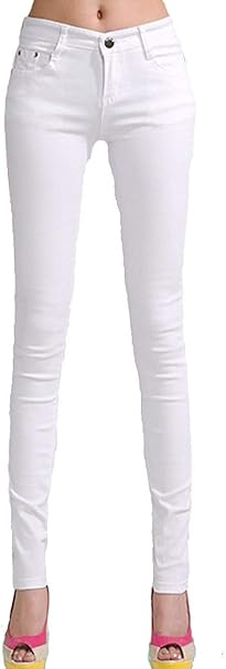 Amazon コウサ Cousa最新型スキニーパンツykkジップ長ズボン ストレッチパンツレディース 美脚レディースロングパンツ レギンスパンツ A04ホワイト L ロングパンツ 通販