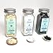 Mediterranean Sea Salt Trio - Natural salt crystals from Cyprus. Sample artisan white flake, black flake and lemon infused salts.