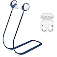 WOFRO Anti-Lost Strap for Galaxy Buds 2 Pro (2022), Sports Soft Silicone Lanyard Accessories Compatible with Samsung Galaxy Buds Pro 2 True Wireless Bluetooth Earbuds Neck Rope(Blue)