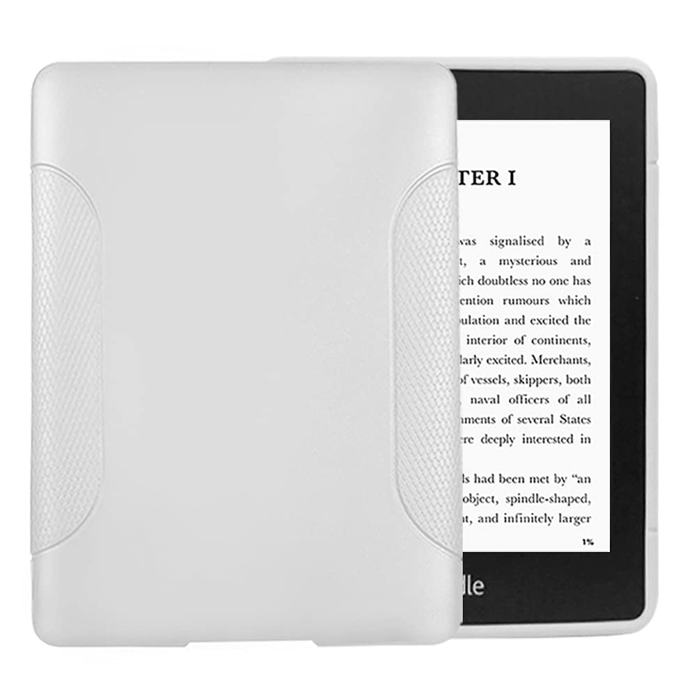 Young me Kindle Cover - TPU Gel Protective Cover Case for 10th Gen 2019 Release and 8th Gen 2016 Release (Will not fit Kindle Paperwhite or Kindle Oasis) (White)