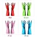 FIVOENDAR Set of 4 Pairs - Reusable Household Gloves for Kitchen Dish Washing Laundry Cleaning, Medium (4 Colors)