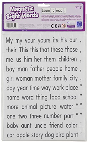 Educational Insights Magnetic Sight Words and Sentence Builders