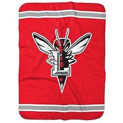University of Lynchburg Primary Logo Stripes Sherpa