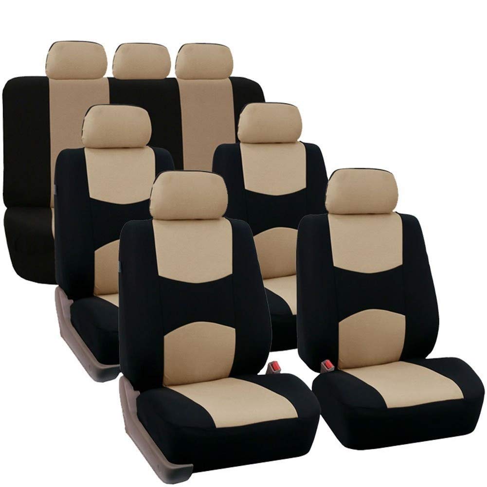 Fantastic Quality Cabzswh The Car Seat Cover Is Suitable For 7 Seat Seats And The General Purpose 13 Piece Cover For The Four Seasons Protects The Original Car Seat Car Seat Cushion Gray Big Sale