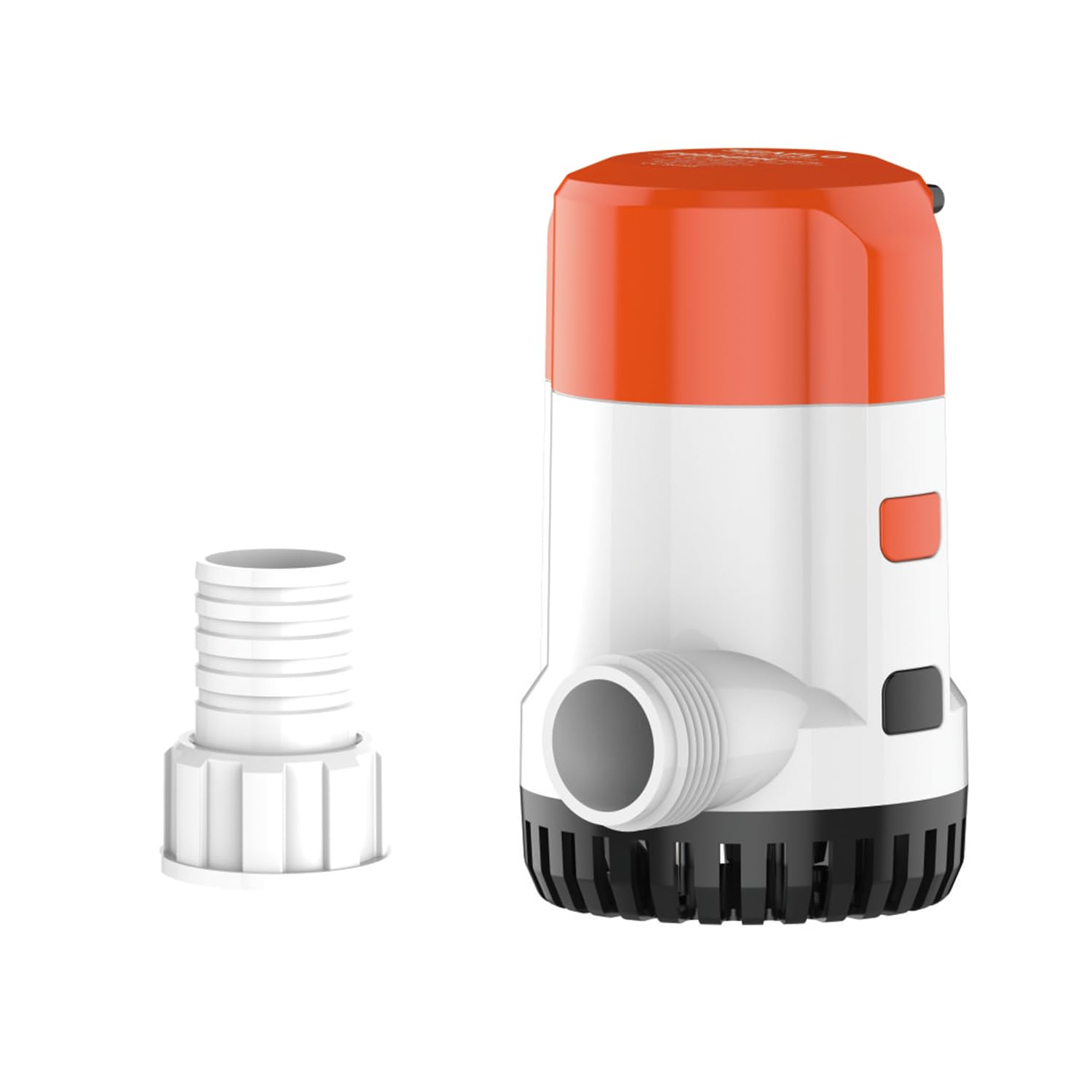 LIGHTEU®, DC 12V Non-Automatic Bilge Pump 13A Series 2000GPH Submersible Water Pump for Marine Boats Yacht Caravan Outdoor Garden SFBP1-G2000-13A