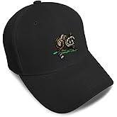 Custom Baseball Caps for Men & Women Embroidered Raccoon A Embroidery Ladies & Men Baseball Hats Acrylic