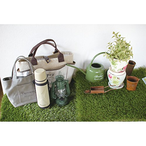 Time Concept Lifelike Faux Grass Indoor/Outdoor Door Mat - Round