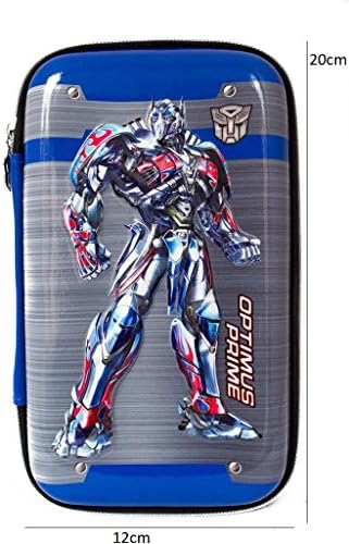 Toyvala Optimus Prime Multipurpose Blue & Grey Pencil Pouch.