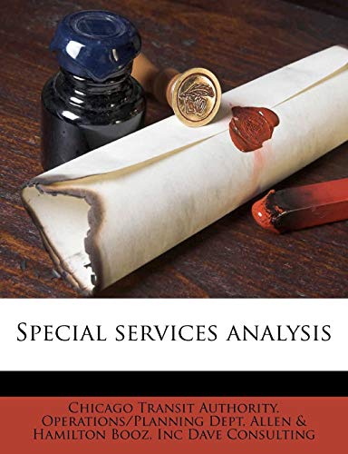 Special Services Analysis