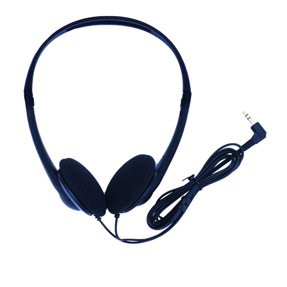 ANCLLO Schwarze Stereo-Kopfhörer Mit Kabel Mit Lautstärkeregler Für Desktop-Pc, Computer, Laptop, Computing, Audio-Zubehör, Mp4, Mp3, Macbook, Schwarz