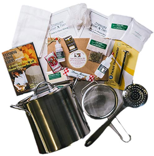 Standing Stone Farms Complete Cheese Making Kit Standing Stone Farms Complete Cheese Making Kit