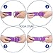 Yes4All Yoga Blocks and Strap Set – Yoga Foam Block 9x6x4 inch (Set of 2) and Yoga Strap with D-Ring – Yoga Blocks and Yoga Stretching Strap (Purple)