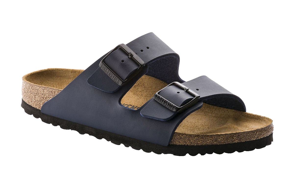 Birkenstock Unisex Arizona Navy Birko Flor Sandals