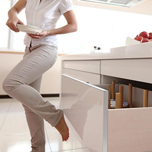 King Slide PushtoOpen, SoftClose Drawer Slides, 18 In on Galleon