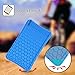 Fintie Silicone Case for Amazon Fire HD 8 (Previous Generation - 6th) 2016 Release - [Honey Comb Series] [Kids Friendly] Light Weight [Anti Slip] Shock Proof Silicone Protective Cover, Blue