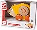 Award Winning Hape Walk-A-Long Hedgehog Toddler Wooden Pull and Balance Toy