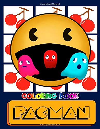 Pac Man Coloring Book Great Coloring Book Gift For Boys Girls Ages 3 8 Amazon Co Uk Garcia Dannetta Books