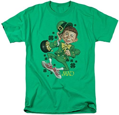 Trevco WBT331 MAD/LUCKY MAD - S/S ADULT 18/1 - KELLY GREEN - LG