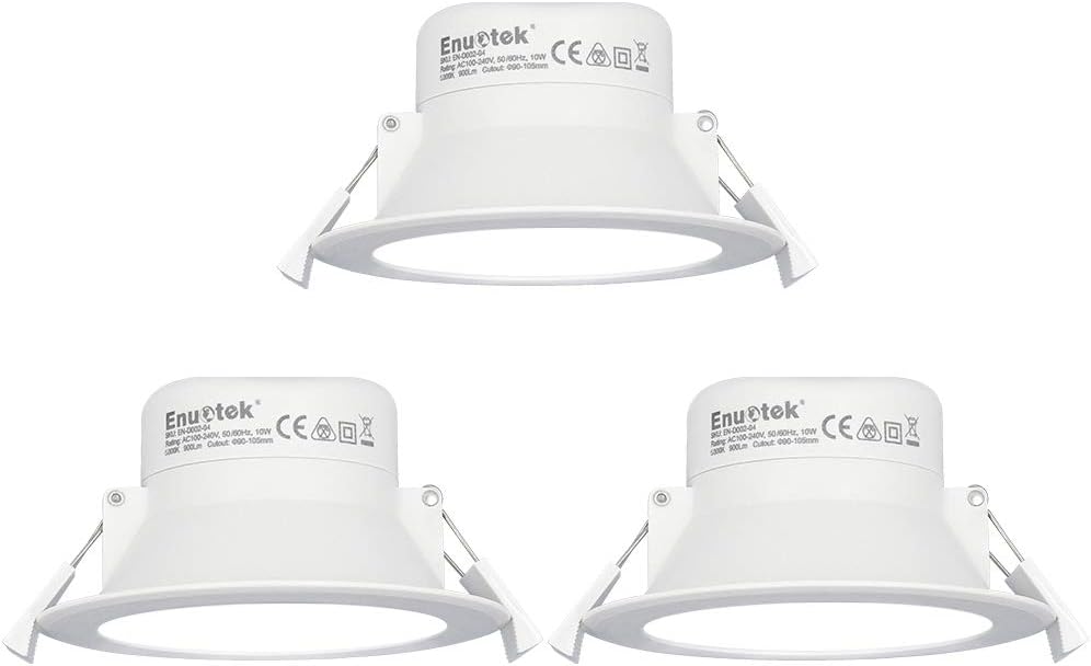 Faretto Da Incasso Quadrato Piatto 35mm 230V Con Modulo LED 5W 3000K - Foto 9