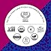 MATI Plant-Powered Sparkling Organic Energy Drink, Blueberry Pomegranate, 90 Calorie, 12 Fl Oz, Pack of 12