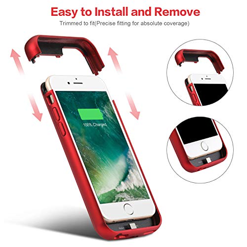 Battery Case for iPhone 12/12 Pro,JUBOTY 7000mAh Charging Case