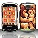 Rubberized Cute Monkeys Design for SAMSUNG Samsung Brightside U380