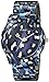 GUESS Women's U0425L1 Iconic Blue Watch with Animal Print Bracelet & Dial
