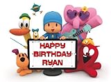 Pocoyo Edible Image Cake Topper Frosting Sheet by Kopykake