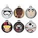 Star Wars The Force Awakens Set of 6 Christmas Tree Ornaments