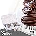 YuliTech Cake Decoration Tip Set, Including 16pcs Stainless Steel Icing Tip Set+10 Pastry Bags+1 coupler+ Measuring Spoon Set To Make The Perfect Mixture
