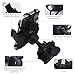 Bike Phone Holder Cellphone Mount - Motorcycle Bicyle Handlebars Adjustable Fits iPhone 6s, 6s Plus, iPhone 7, 7 Plus, Galaxy S7, S6, S5, GPS Device Holds Phones Up to 3.5