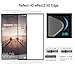 lhelper [2 Pack]Huawei mate 9 Screen Protector [Tempered Glass] [Full Coverage] [Colored Edge], [3D Full Curved Edge] [No Bubble],Tempered Glass Protector for Huawei mate 9 (gold)