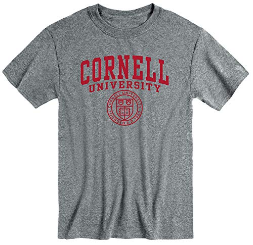 Barnesmith Cornell University T-Shirt, Heritage, Charcoal Grey, Medium at Amazon