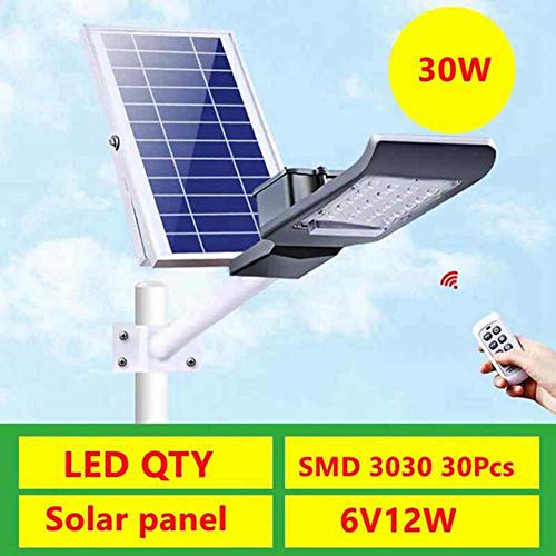 SZYOUMY Solar Street Flood Lights IP65 Outdoor Lamp 100W 5500 Lumens With Pole Remote Control Dusk to Dawn Security Lighting for Yard, Garden, Gutter, Pathway, Basketball Court, Arena (100W With Pole)