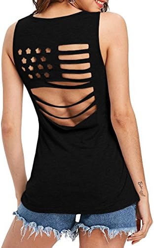 Mystry Zone Women's Summer Sleeveless Pleated Back Closure Casual Tank Tops Black Medium