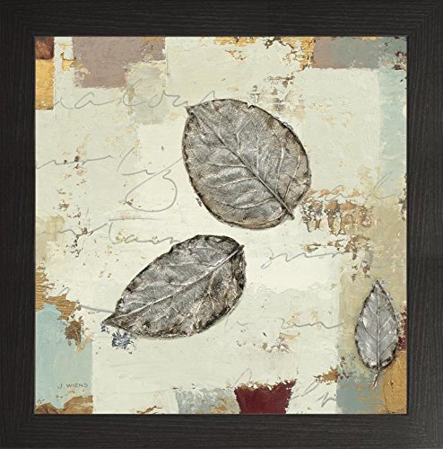 Frame Company Watson Range Silver Leaves IV by Mark Wiens, Photo Frame - 40 x 40 cm, Black