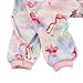 CuteBone Flamingo Dog Pajamas Cute Cat Clothes Pet Pjs Onesie, Small P44S