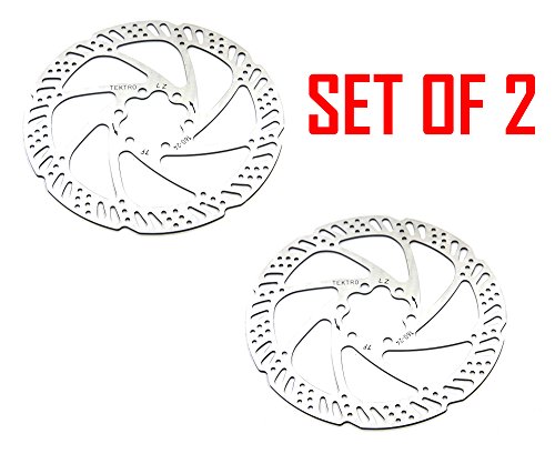 image for GGSN Bicycle Disc Brake Rotors Set of 2 160mm Front And Rear Rotor Siz