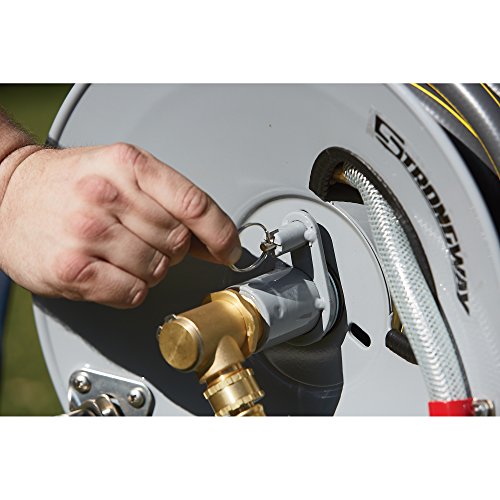 Strongway Garden Hose Reel Cart Holds 5/8in. x 150ft. Hose