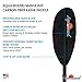 AQUA BOUND Manta Ray Carbon Kayak Paddle - Carbon Shaft/Carbon Blade
