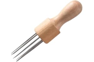 Ｂｅｓｇａ Sausage Pricker Tool Easy to Use Efficient Comfort Grip Detachable Versatile Sausage Stuffing Pricking Tool Gadget