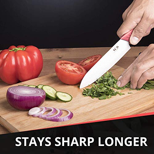 3 Ceramic+Knife+Set+Kitchen+Santoku