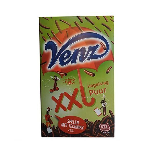 Venz XXL Hagel Puur - Zartbitterstreusel 380g – Bild 3