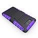 Motorola Droid Maxx/XT-1080M (Verzion) Case, Kuteck Heavy Duty Series Tough Rugged Dual Layer Protection Case Cover with Build in Stand for Motorola Droid Ultra (Late 2013) XT1080 / Droid Maxx XT1080M, Include Stylus Pen (Purple)